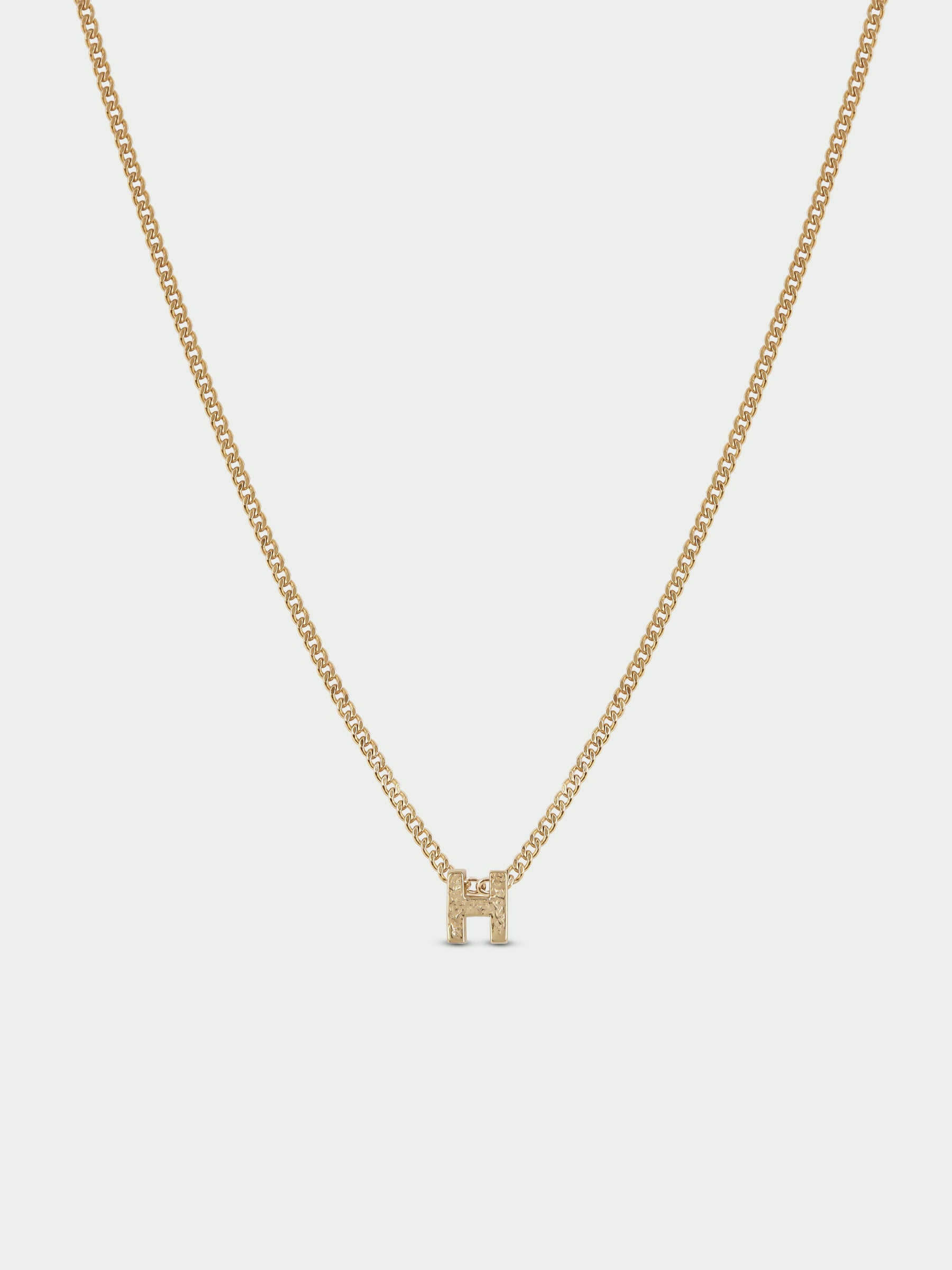 Alphabet H Necklace