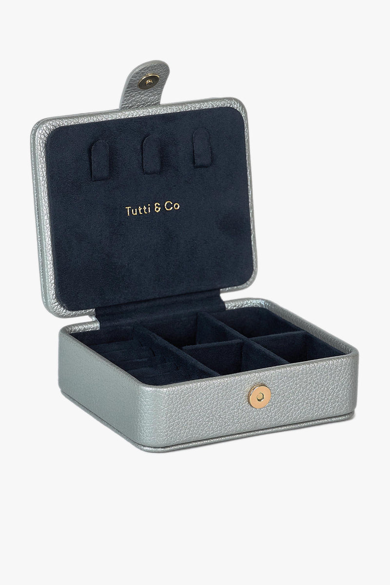 VELVET JEWELLERY BOX MINI IBIZA BLUE VELVET JEWELLERY BOX MINI IBIZA BLUE