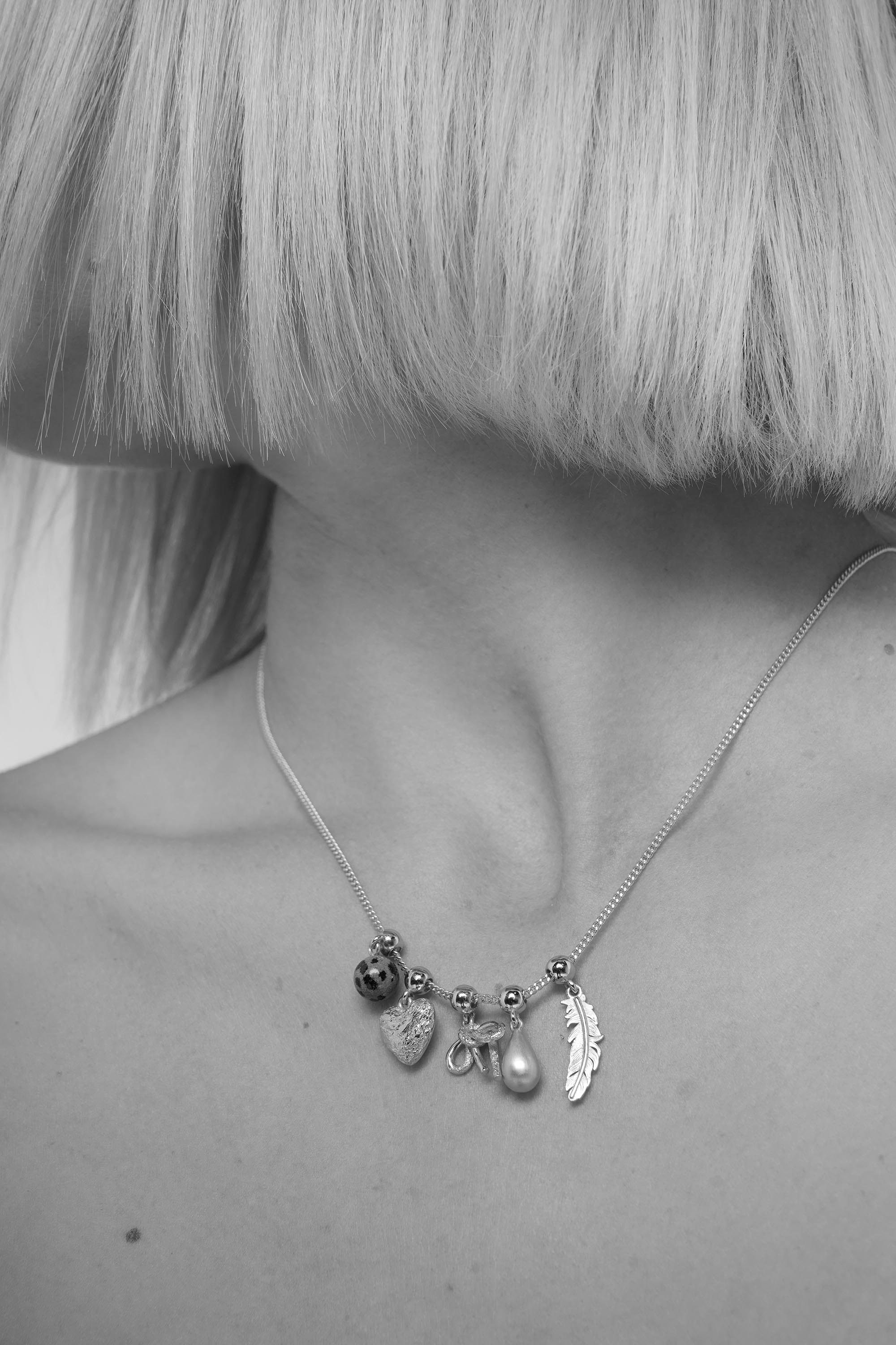 Curb Slider Necklace