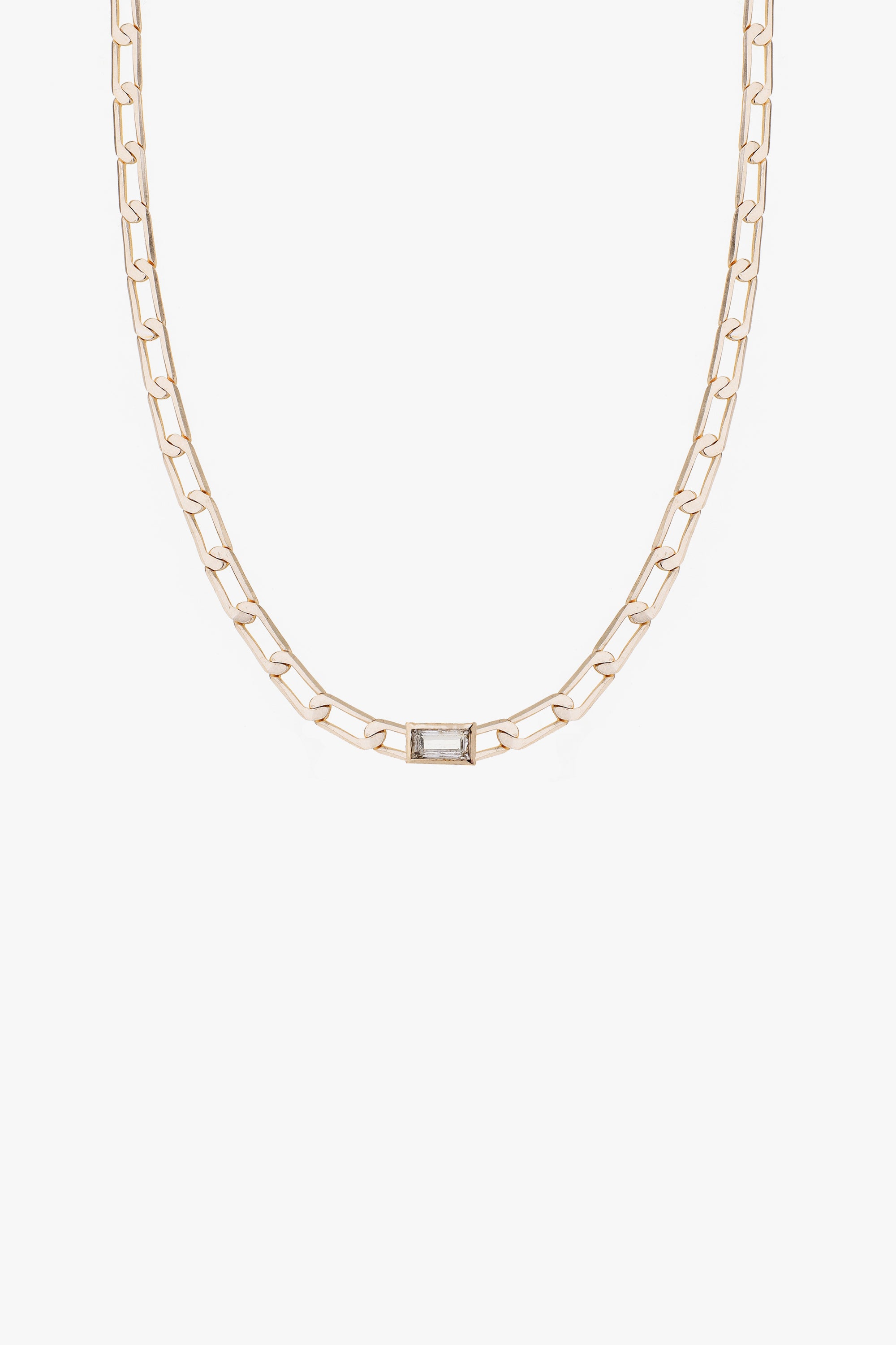 TATIANA☆[Silver925] Gleam Pebble Long Necklace Gleam Necklace – Tutti & Co
