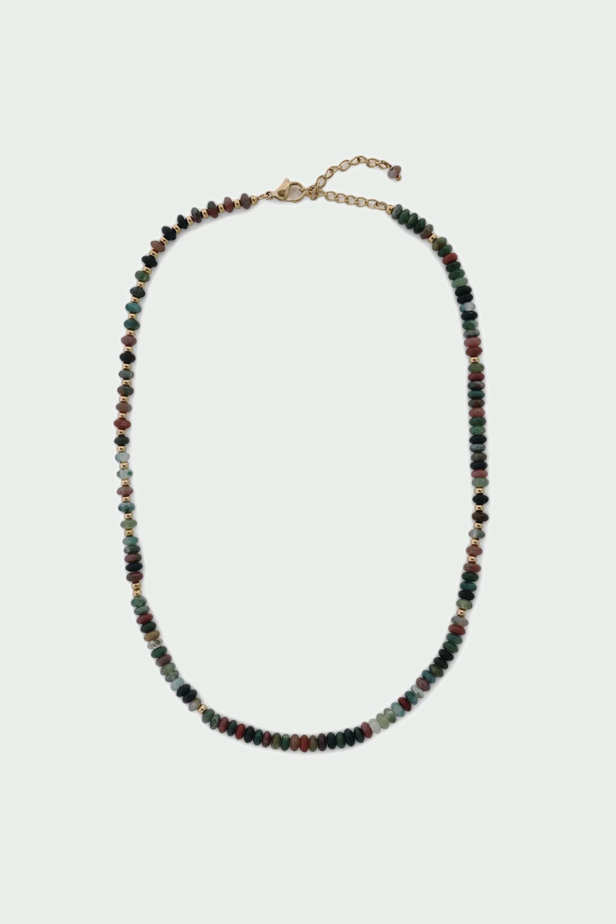 Stone Beaded Necklace