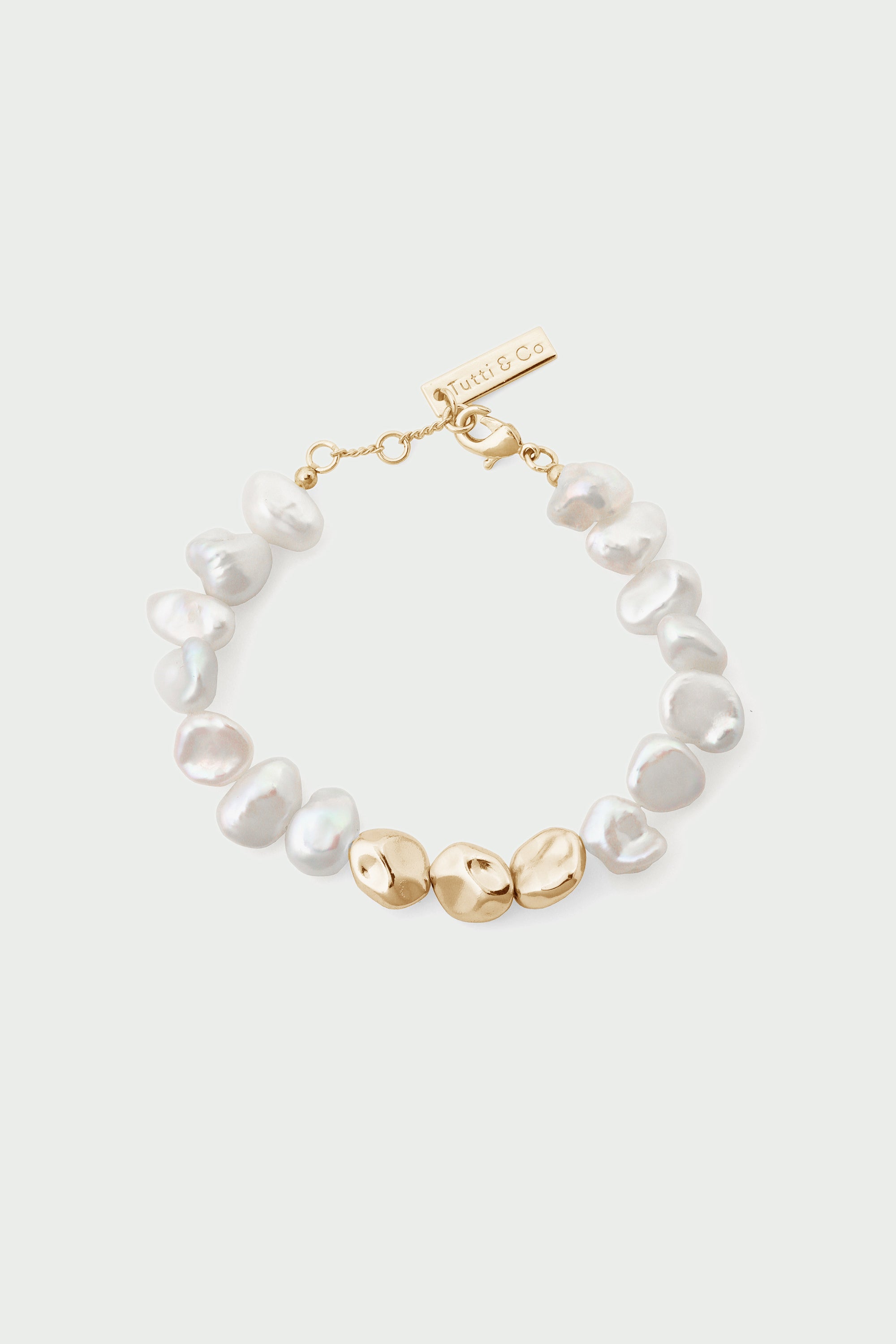 Organic Pearl Bracelet