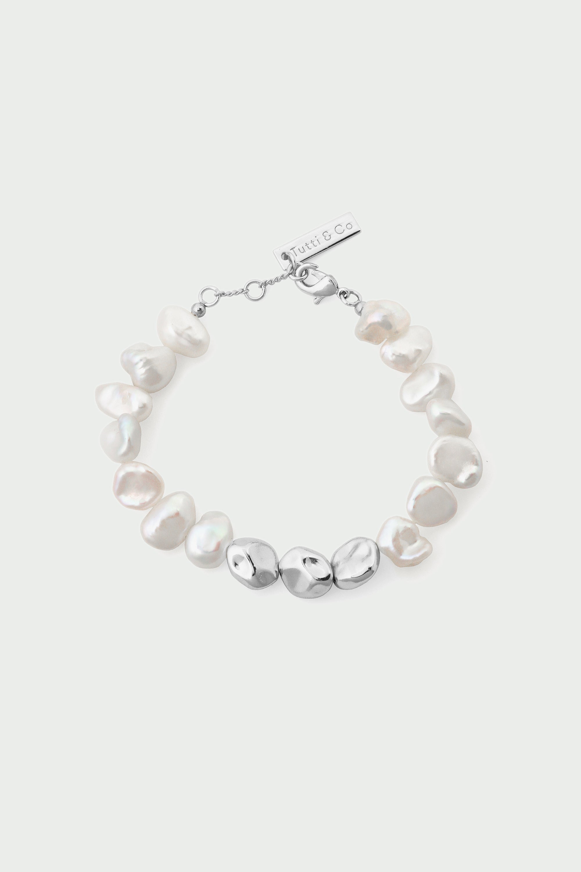 Organic Pearl Bracelet