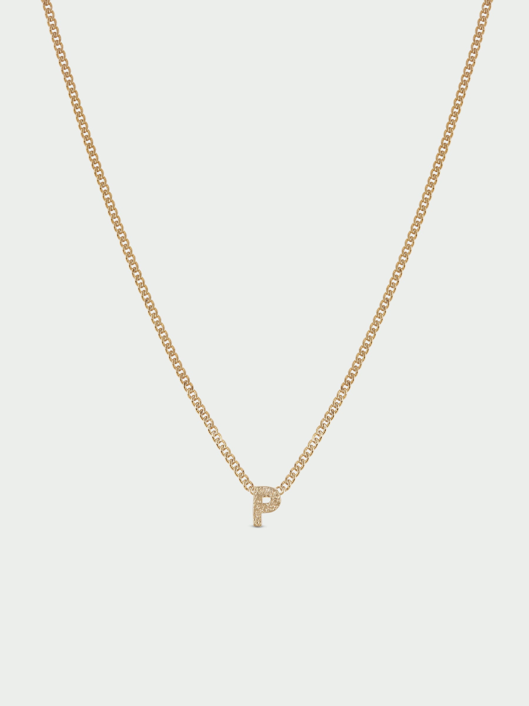 Alphabet P Necklace