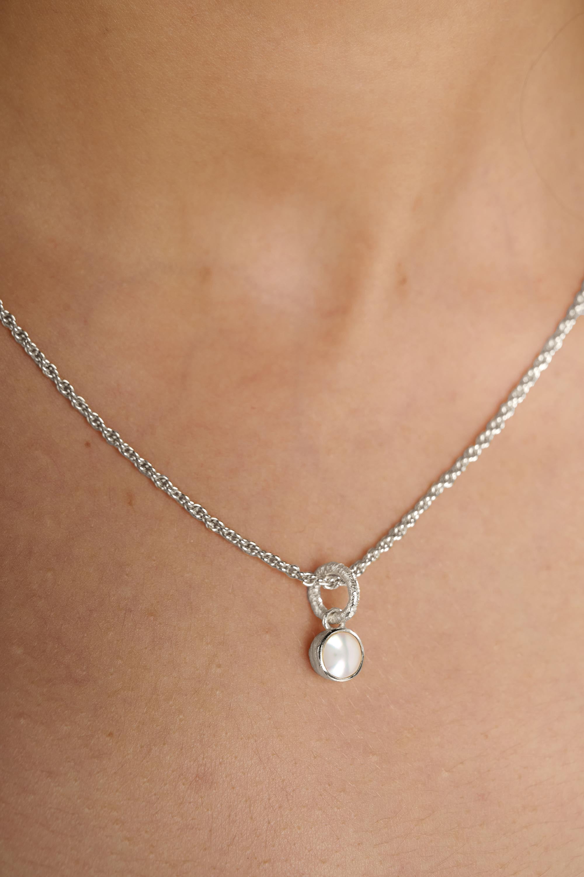 Birthstone Pearl Necklace