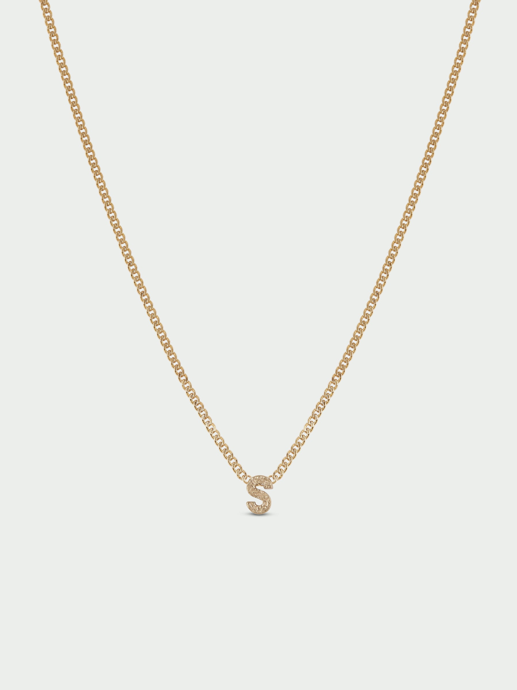 Alphabet S Necklace