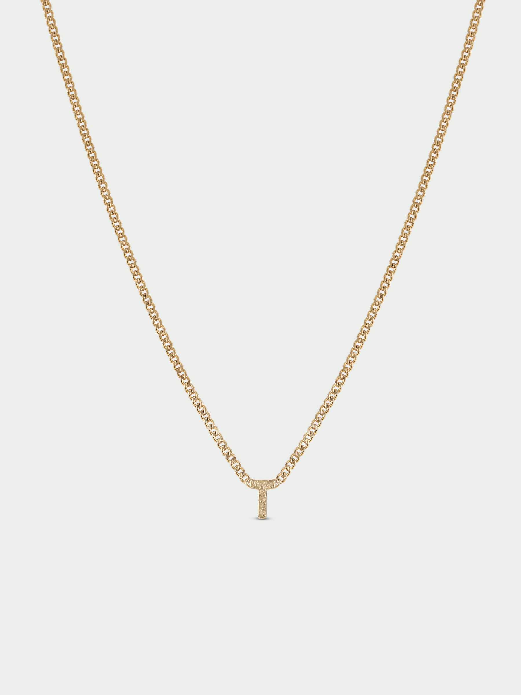 Alphabet T Necklace