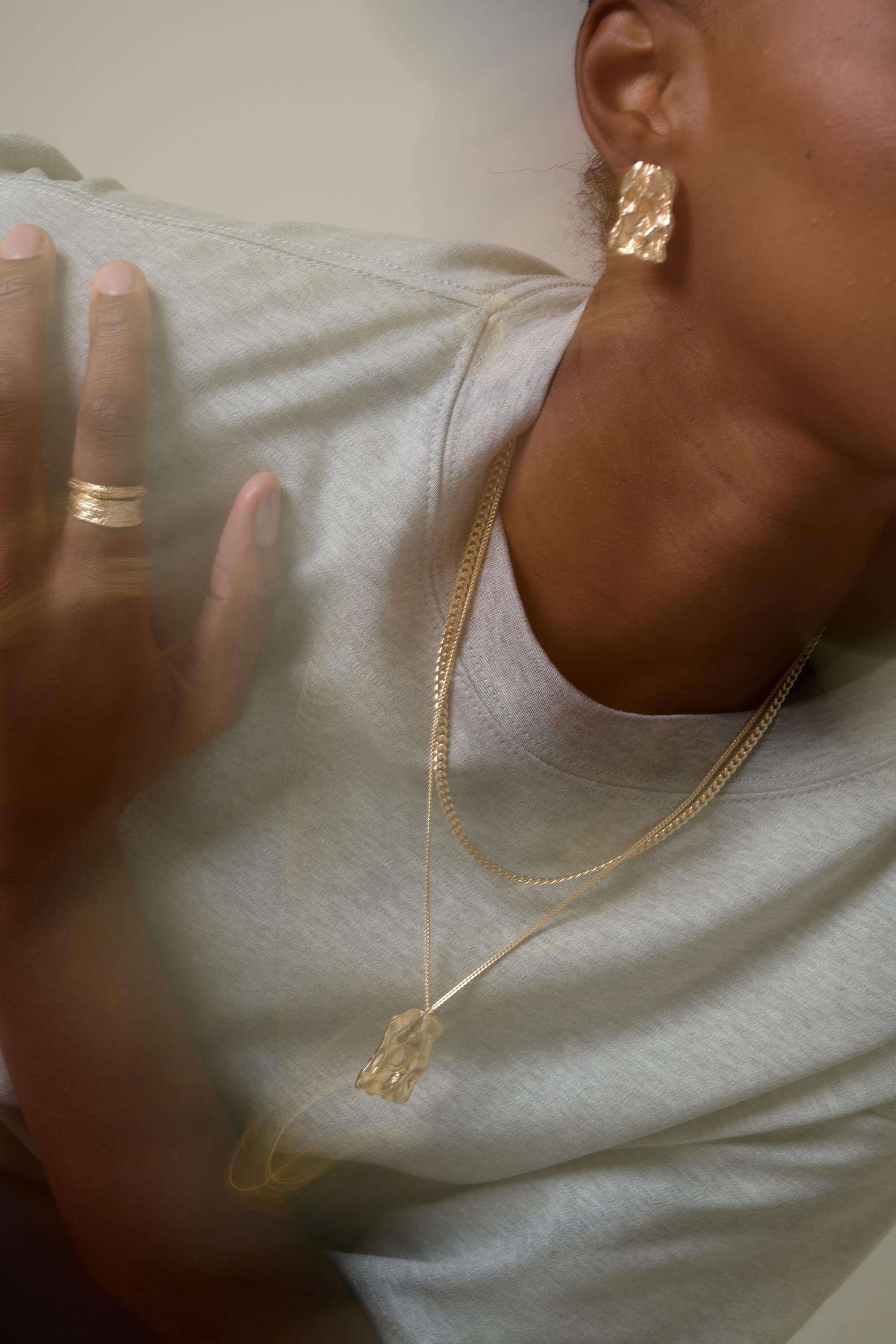 Current Earrings Large