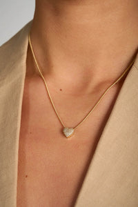 Heart & Chain Layering Set