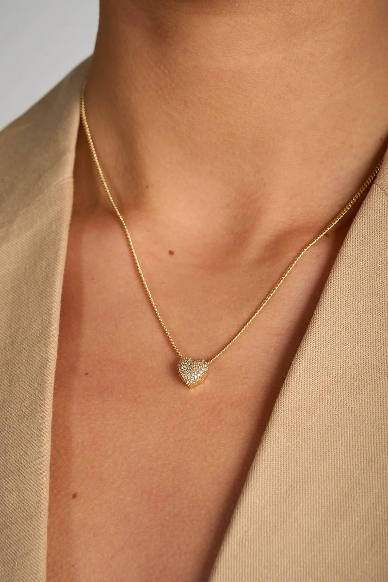Heart & Chain Layering Set