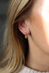Twist Earrings Gold