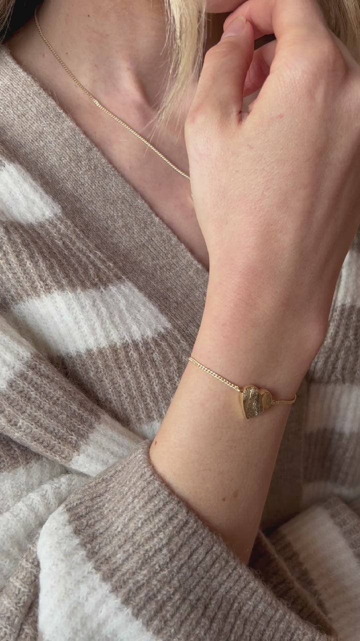 Sweetheart Bracelet Gold – Tutti & Co