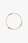 Textured Coastal Bangle Gold