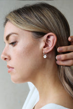 Cedar Earrings Silver