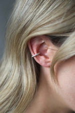 Glimmer Ear Cuff Silver