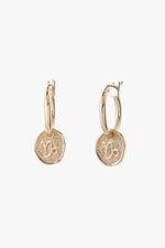 Zodiac Earrings Gold