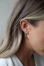 Amble Earrings Gold - Tutti & Co