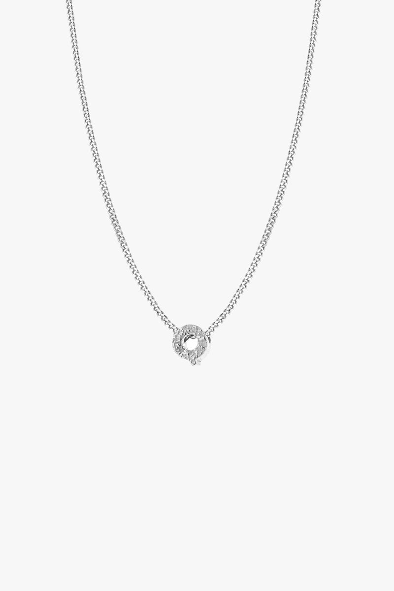 Alphabet Necklace Silver